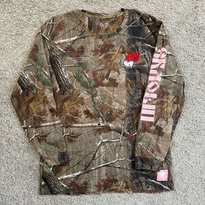 🔴Wu-Wear Shirt Size Large Camouflage Wu-Tang Gza Killarmy
